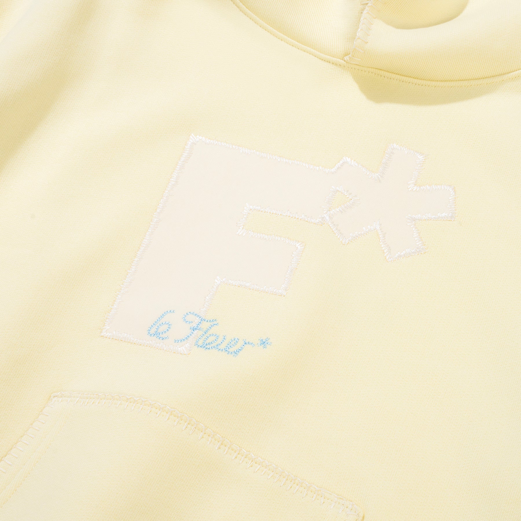 Athletic Hoodie Cream - Image 2