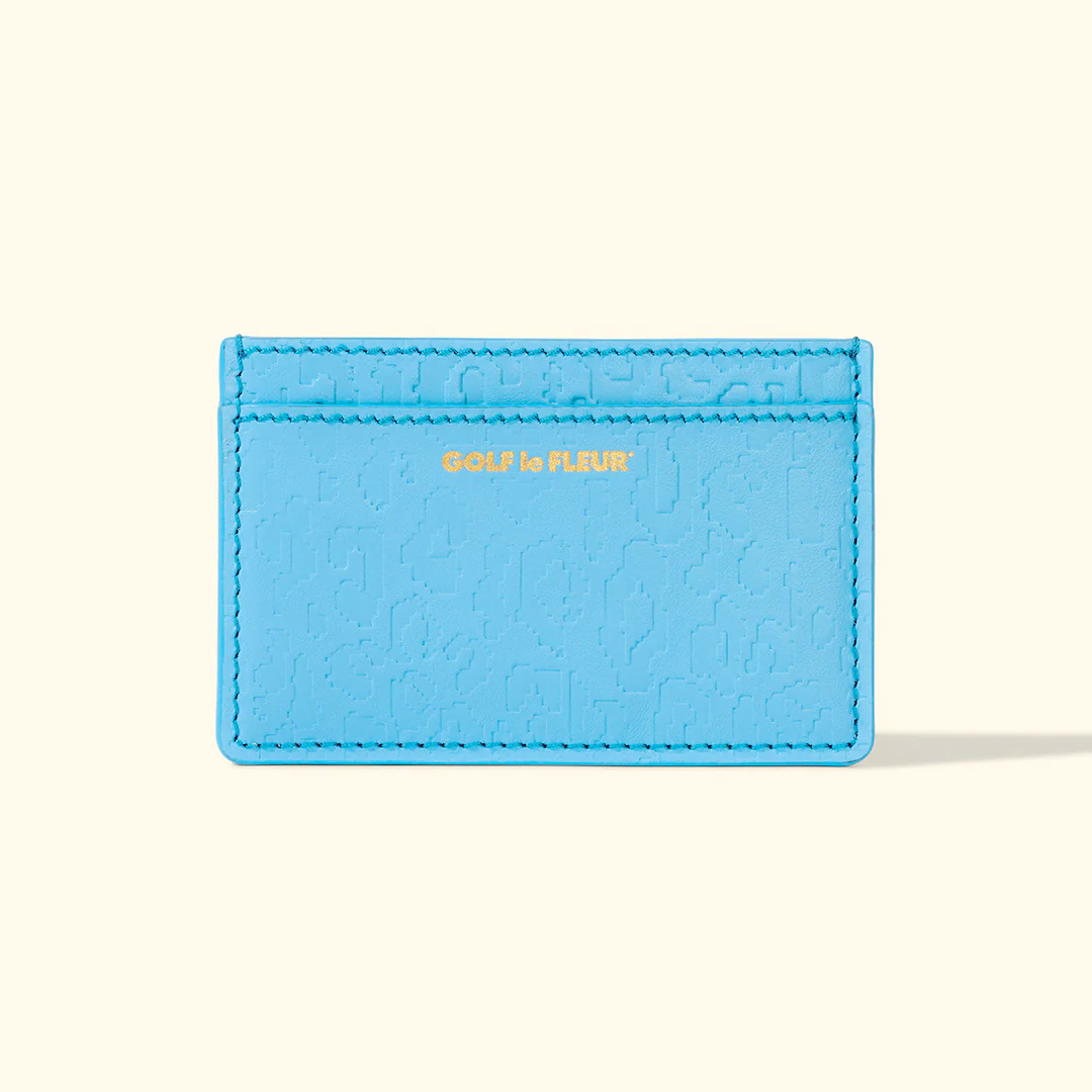 Fleur Camo Cardholder Blue