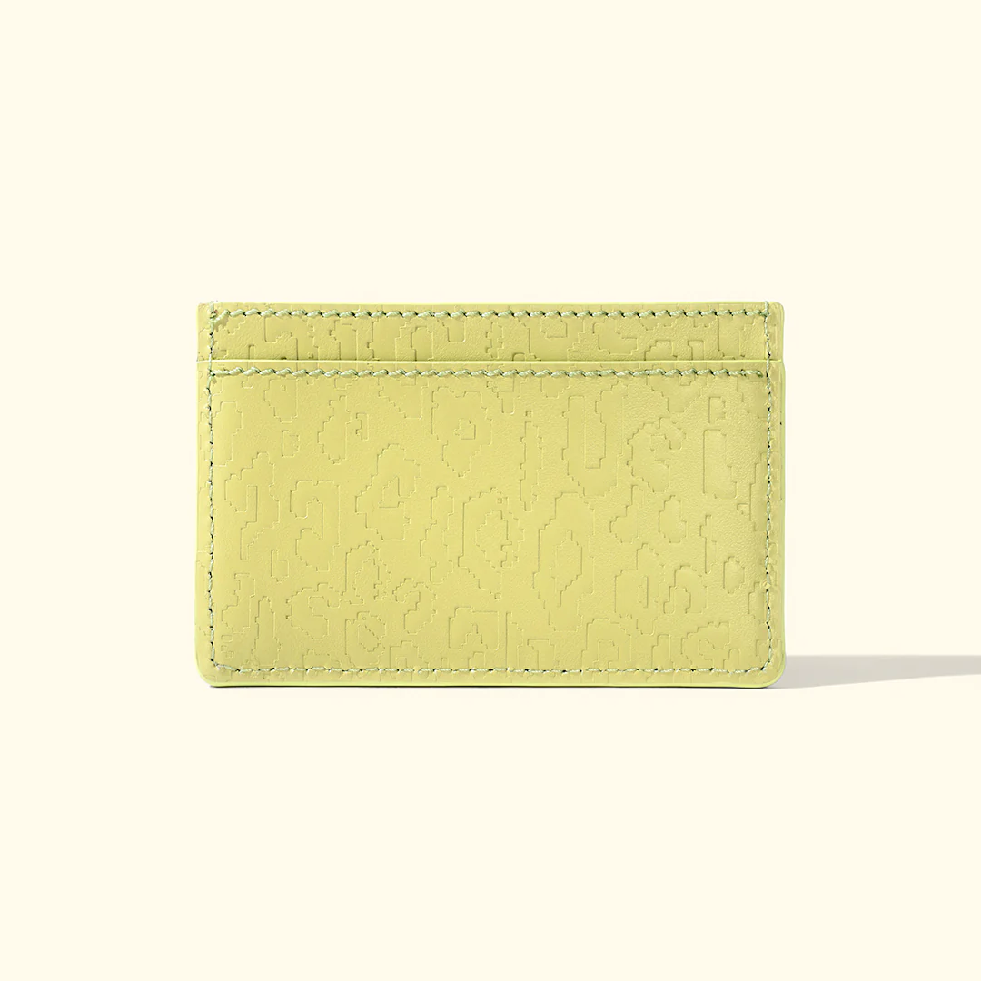 Fleur Camo Cardholder Mint - Image 2