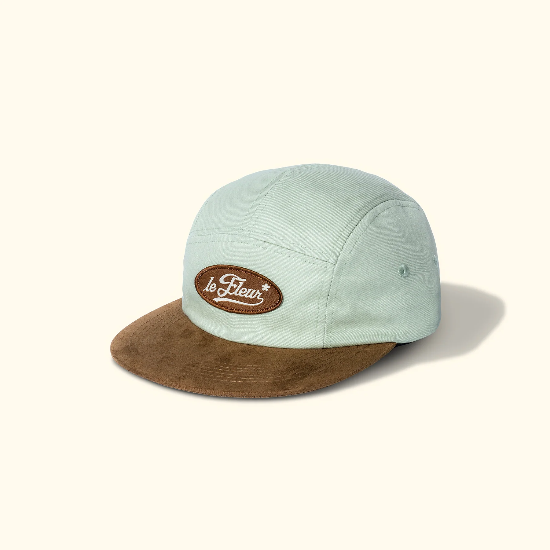 Cursive Patch Camp Hat Mint - Image 2