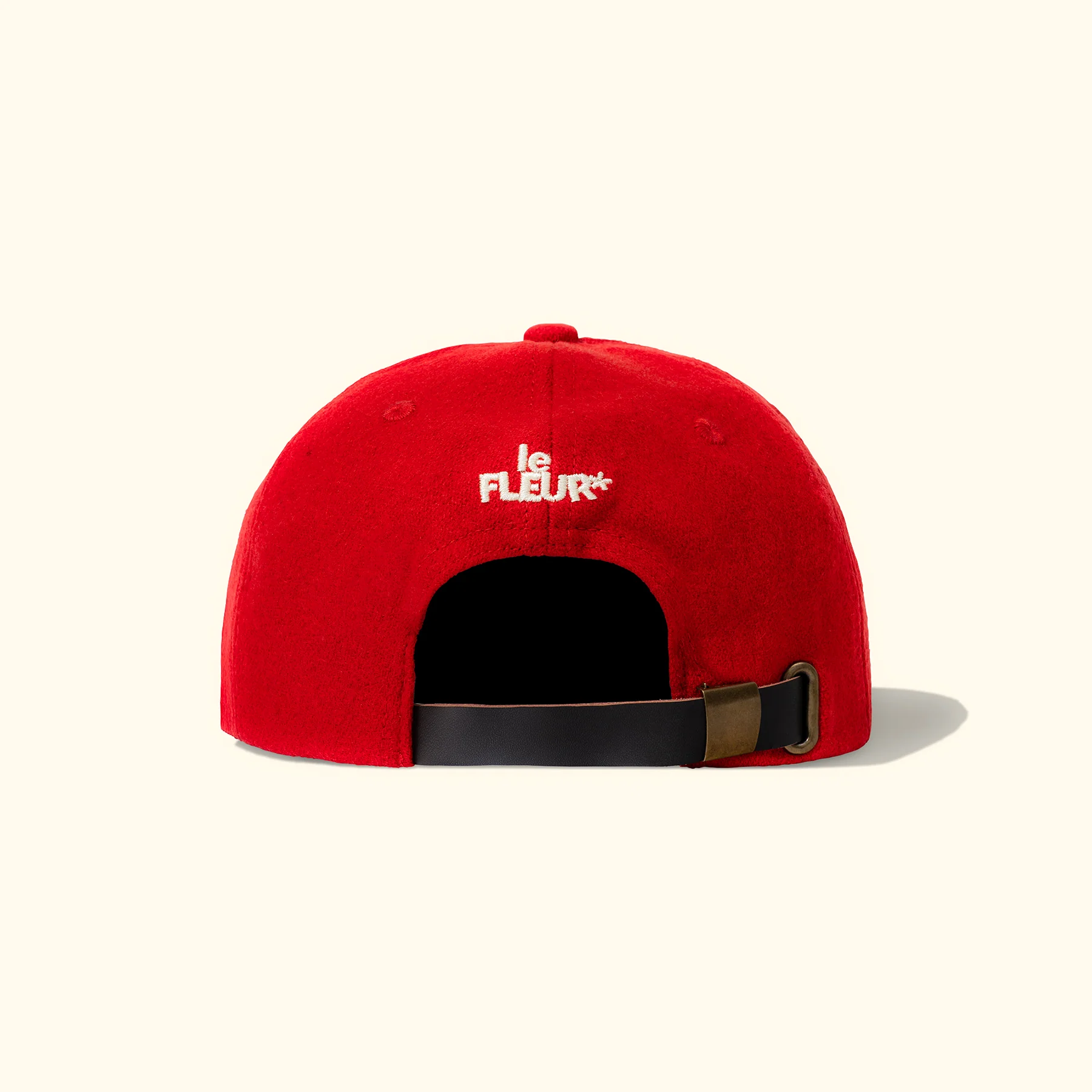 F! Patch 6 Panel Hat Red - Image 3