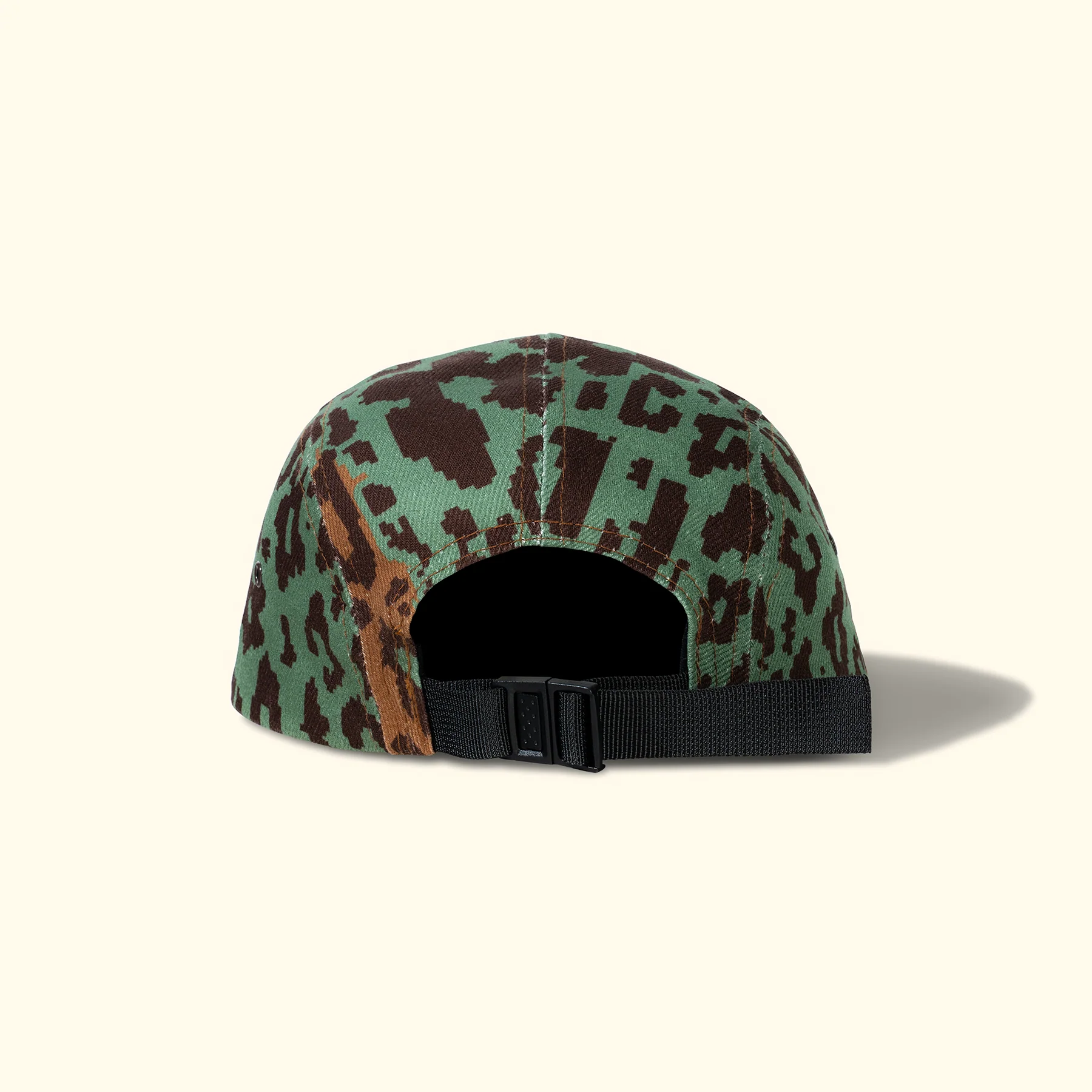 Fleur Camo Camp Hat Brown - Image 3