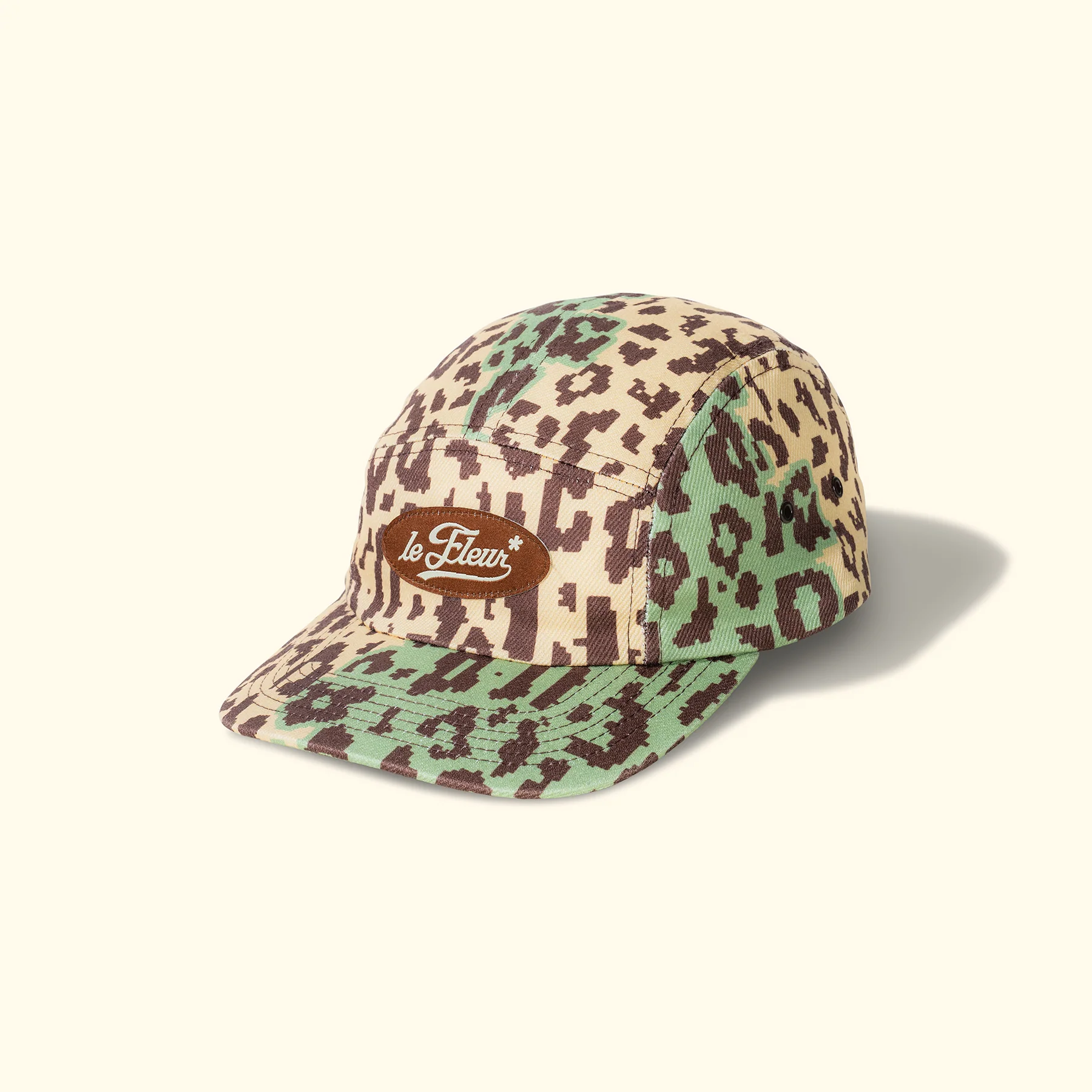 Fleur Camo Camp Hat Cream - Image 2