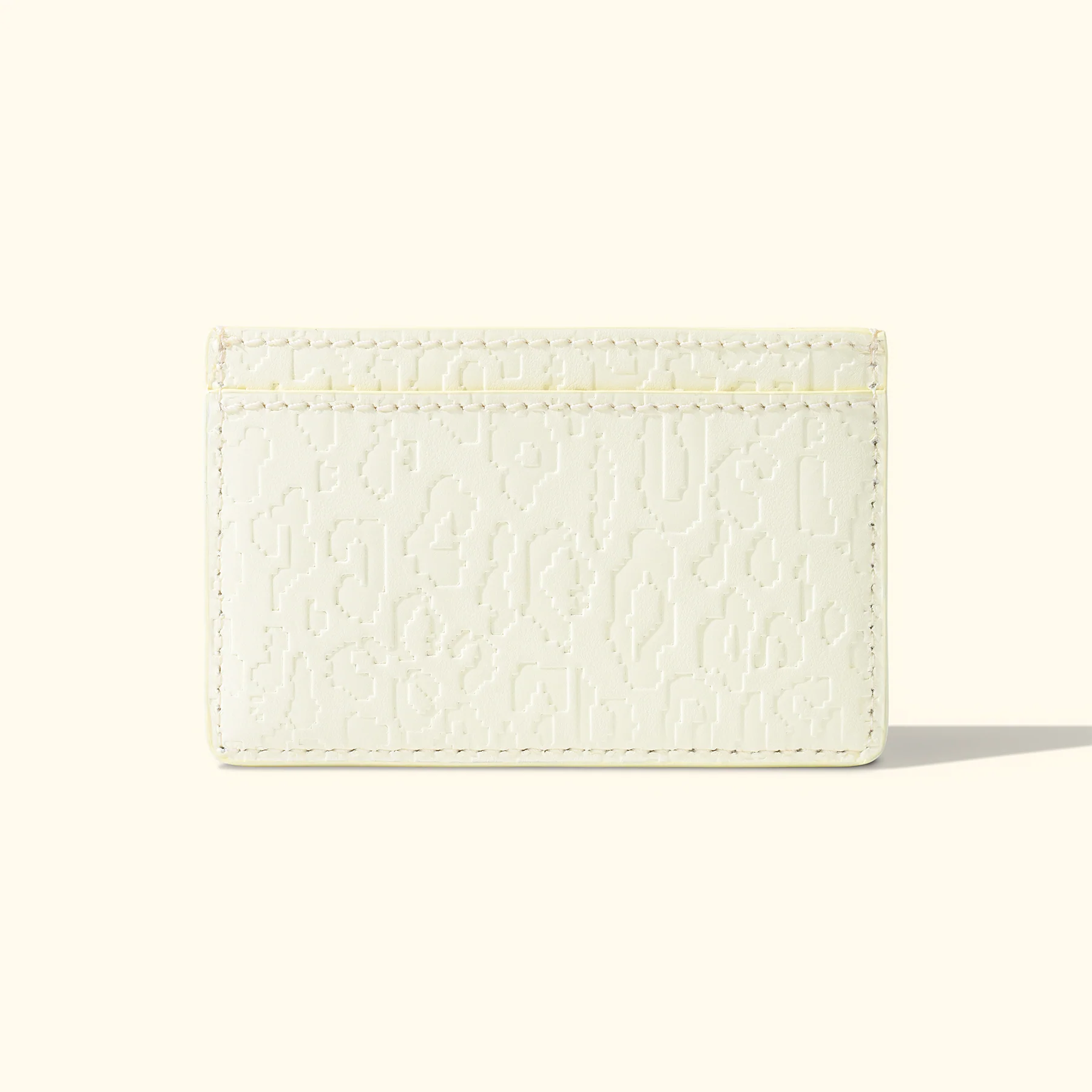 Fleur Camo Cardholder Cream - Image 2