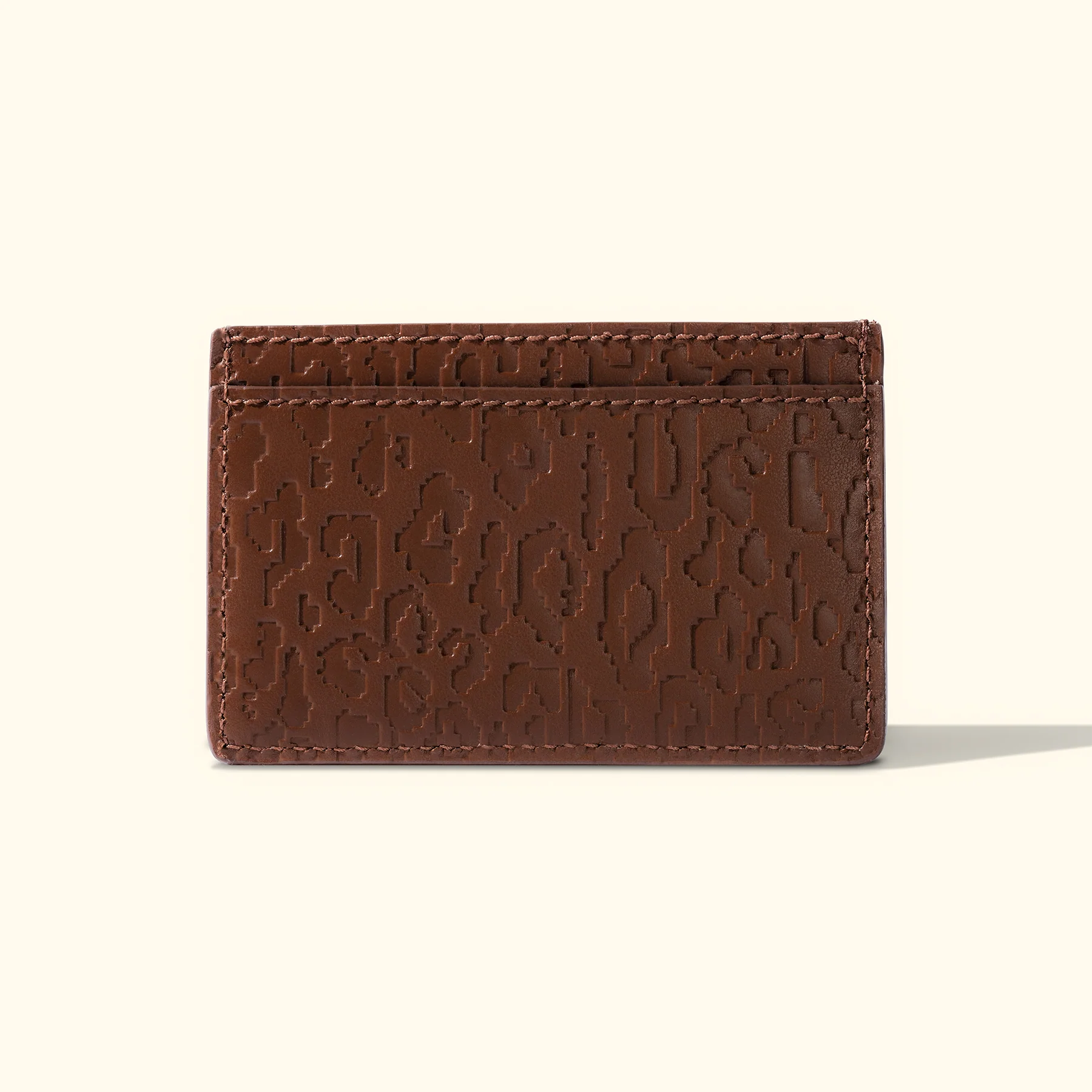 Fleur Camo Cardholder Brown - Image 2