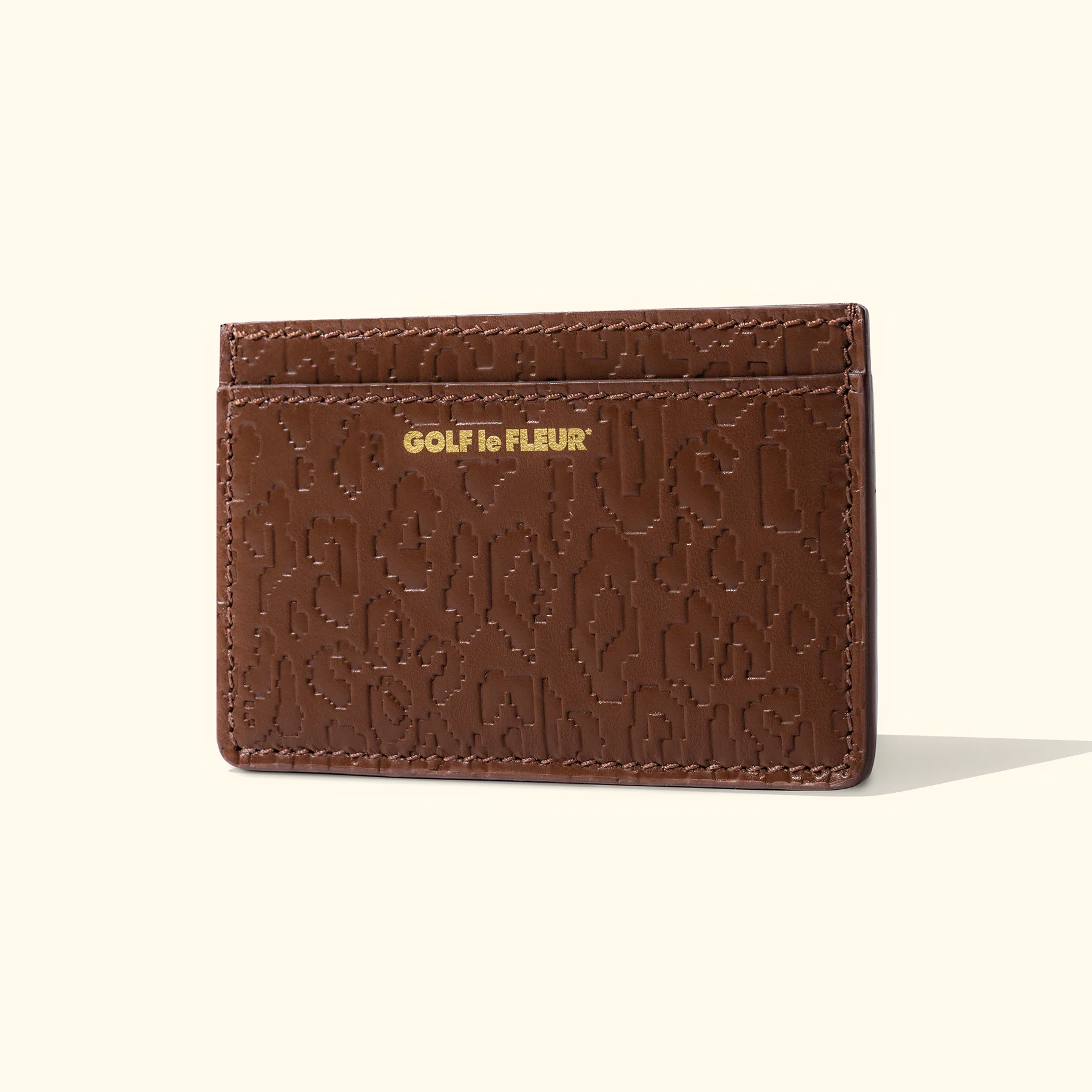 Fleur Camo Cardholder Brown - Image 3