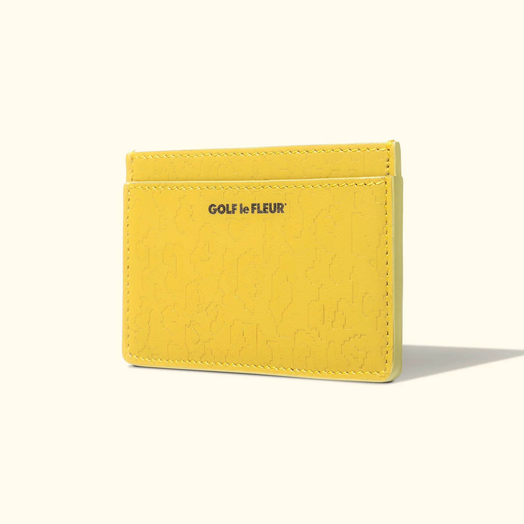 Fleur Camo Cardholder Yellow - Image 3