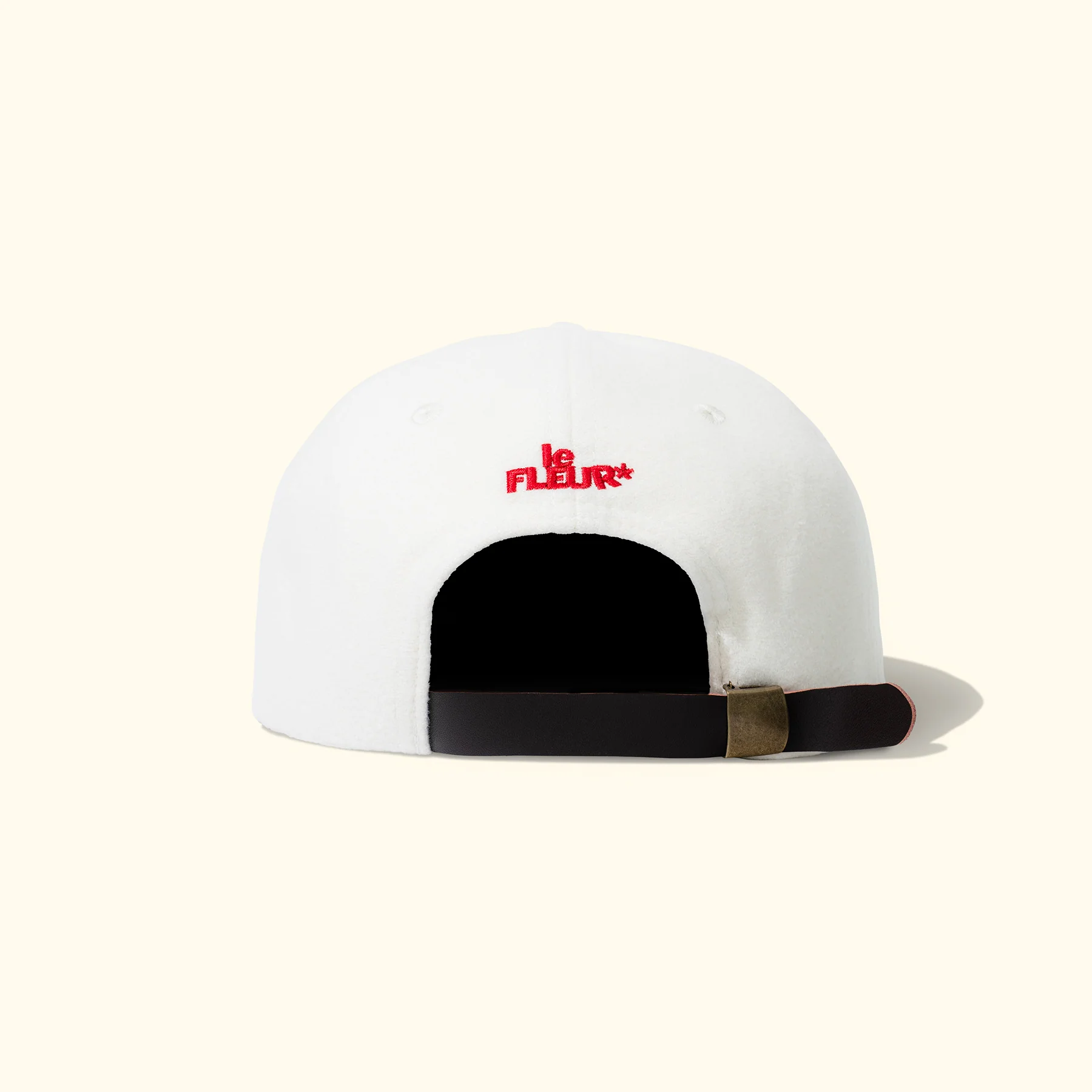 Fleur Patch 5 Panel Hat Cream - Image 3