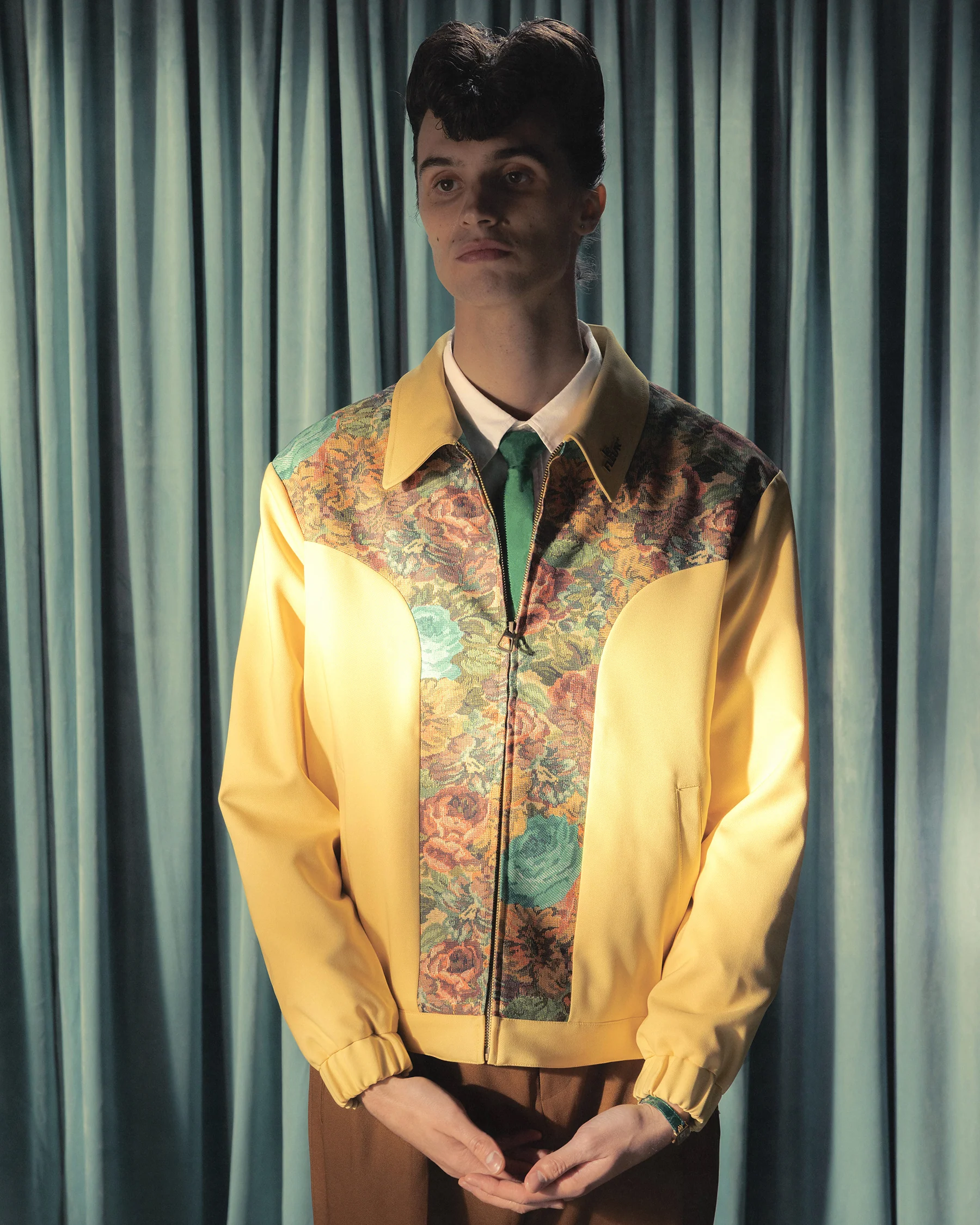 Floral Work Jacket - Image 4