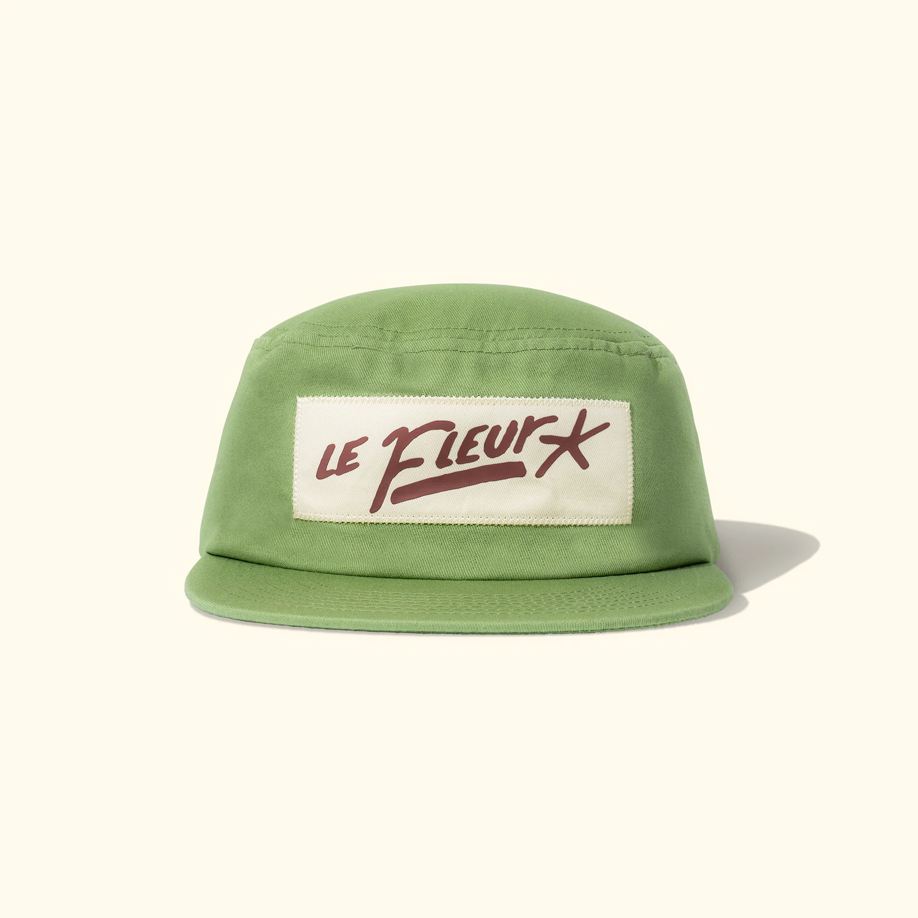 Nameplate Pillbox Hat Light Green