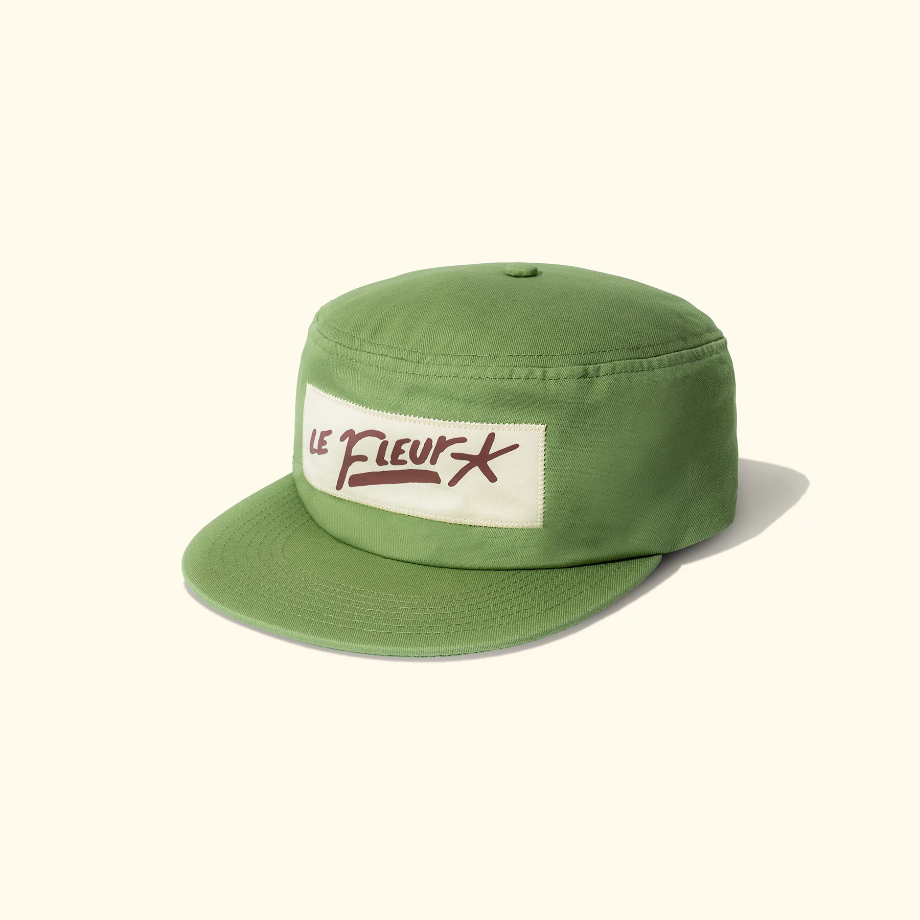 Nameplate Pillbox Hat Light Green - Image 2