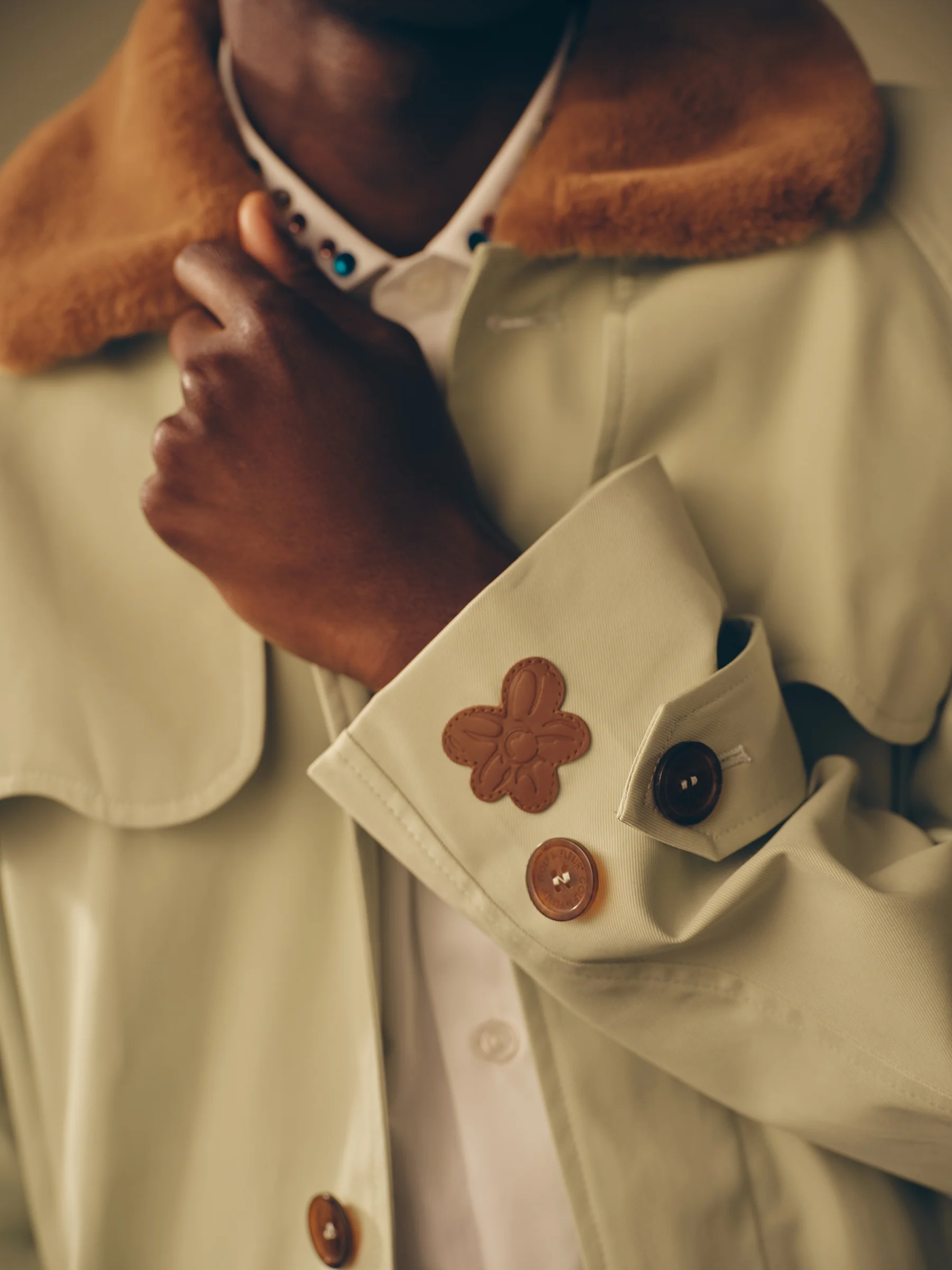 Nylon Trench Coat - Image 5
