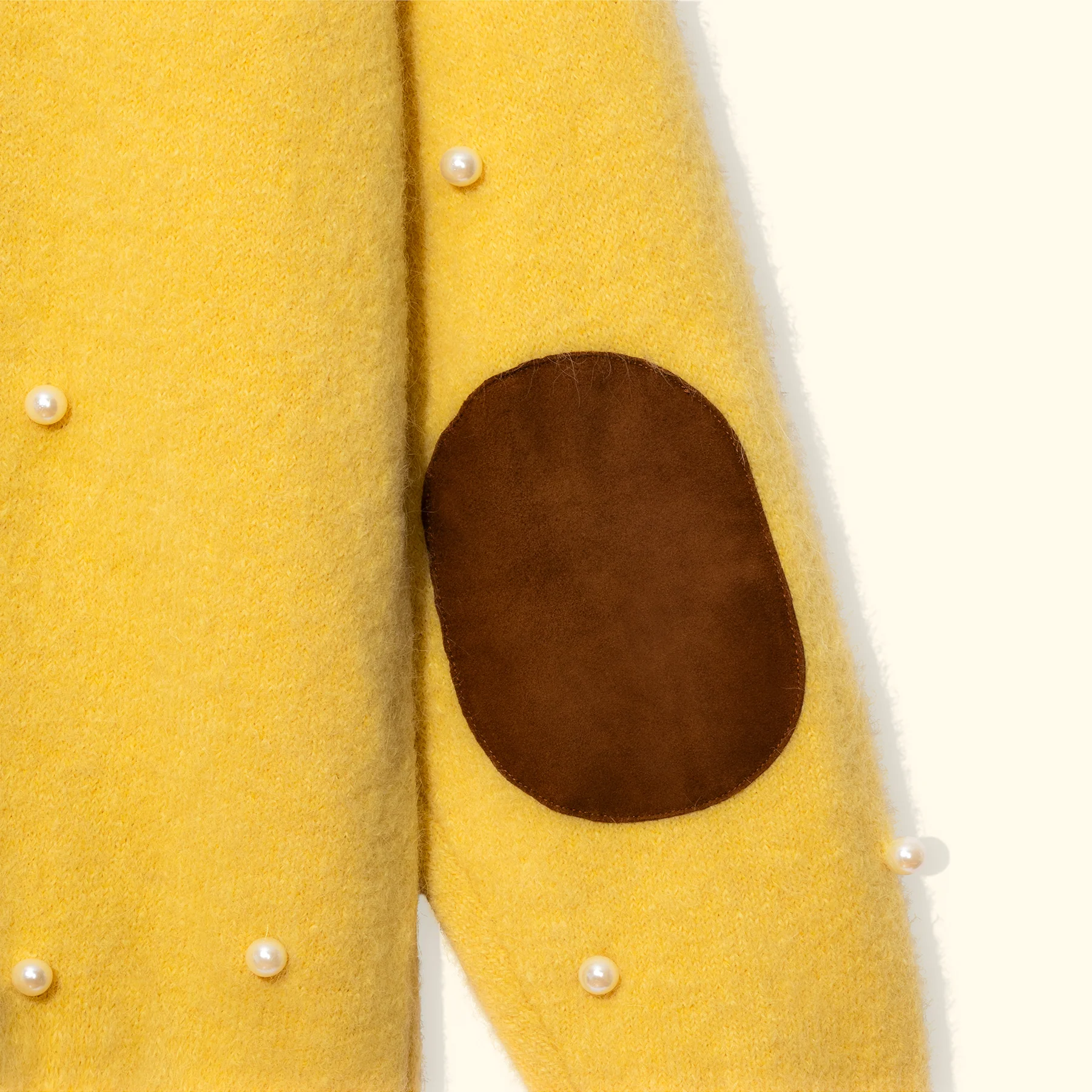Pearl Cardigan Yellow - Image 4