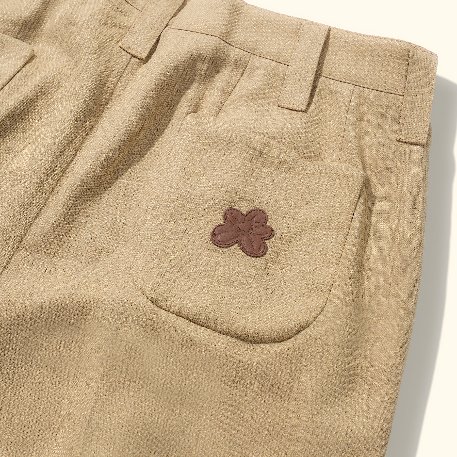 Potato Sack Shorts Brown - Image 3
