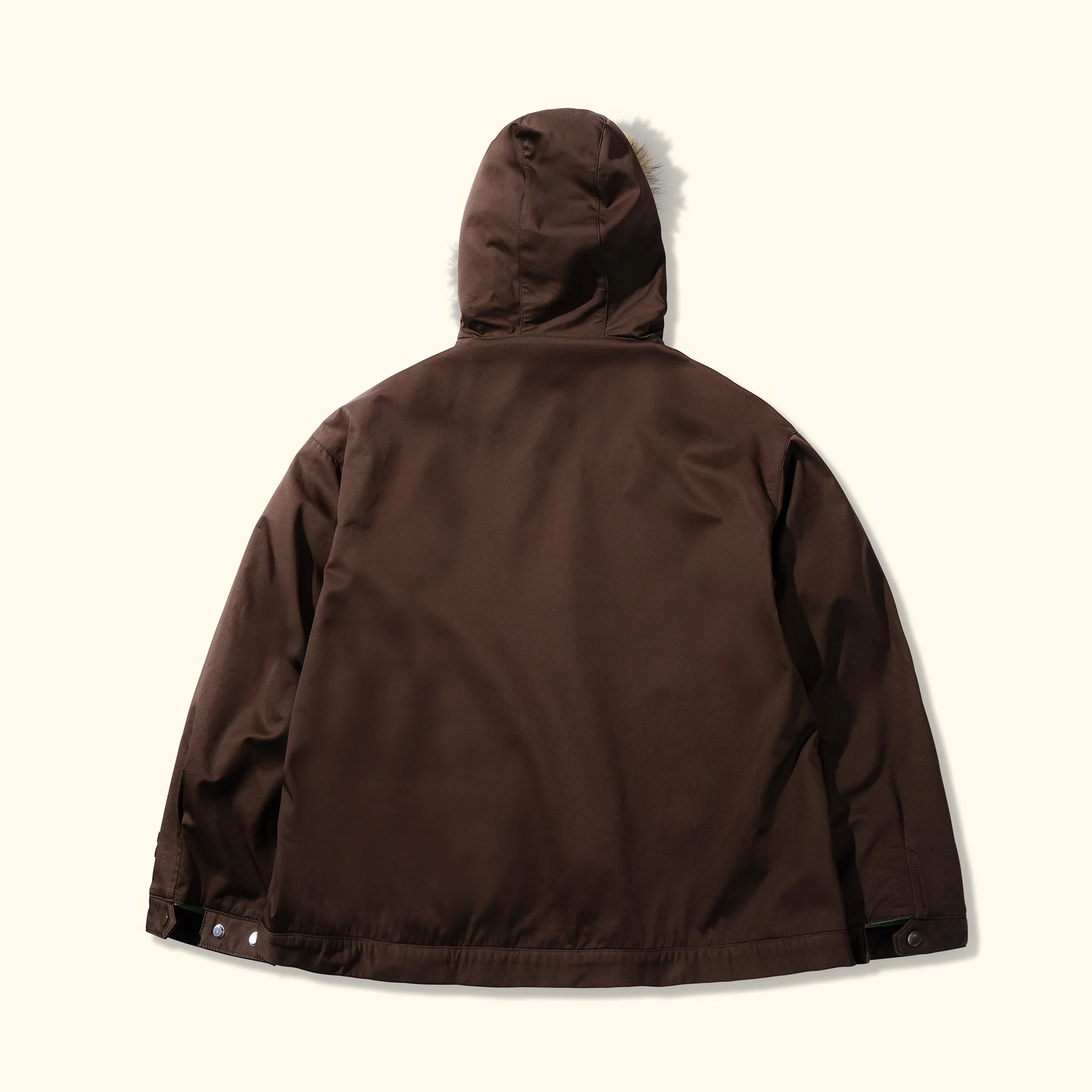 Reversible Fur Hooded Jacket - Image 4