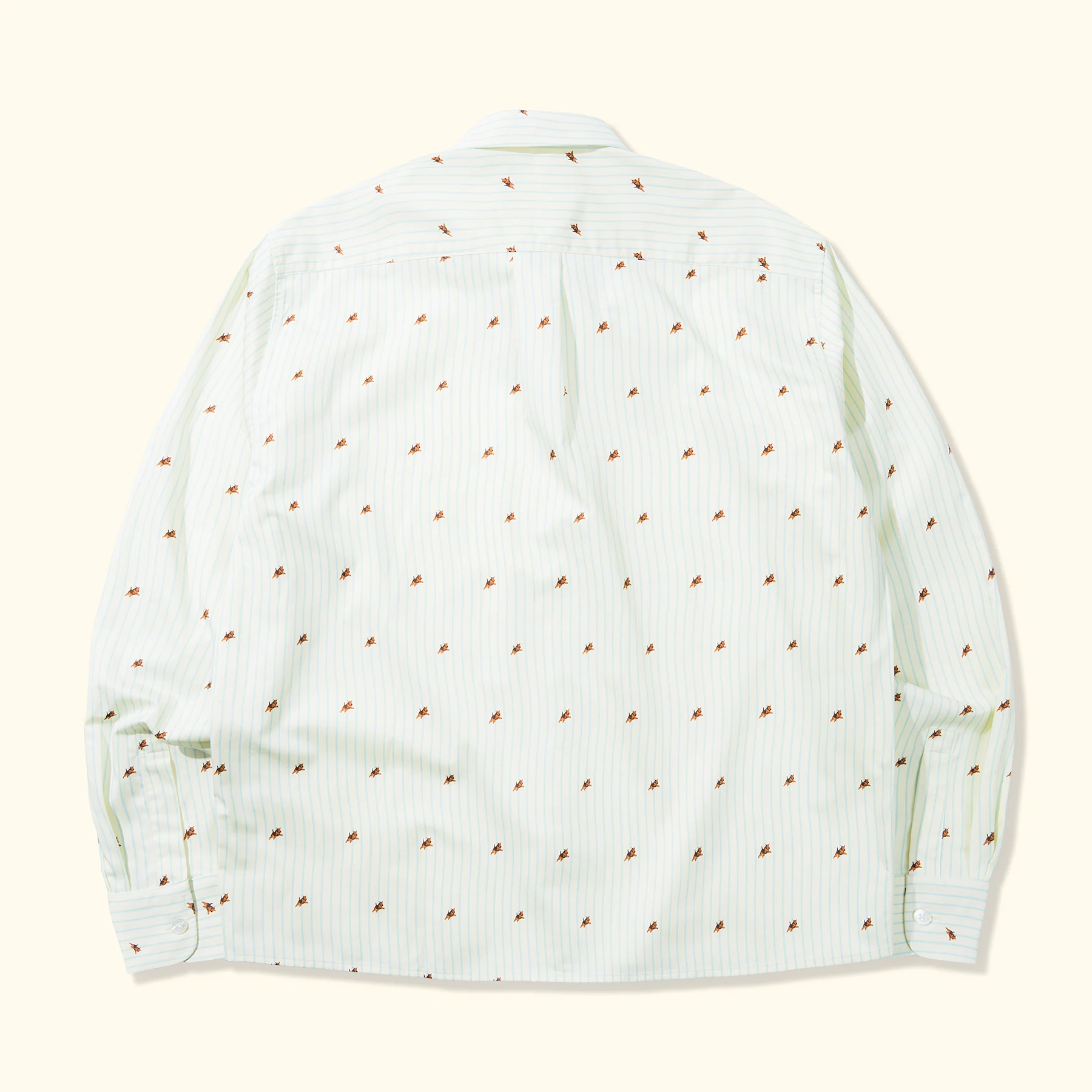 Round Collar Long-Sleeve Stripe Darryl - Image 3
