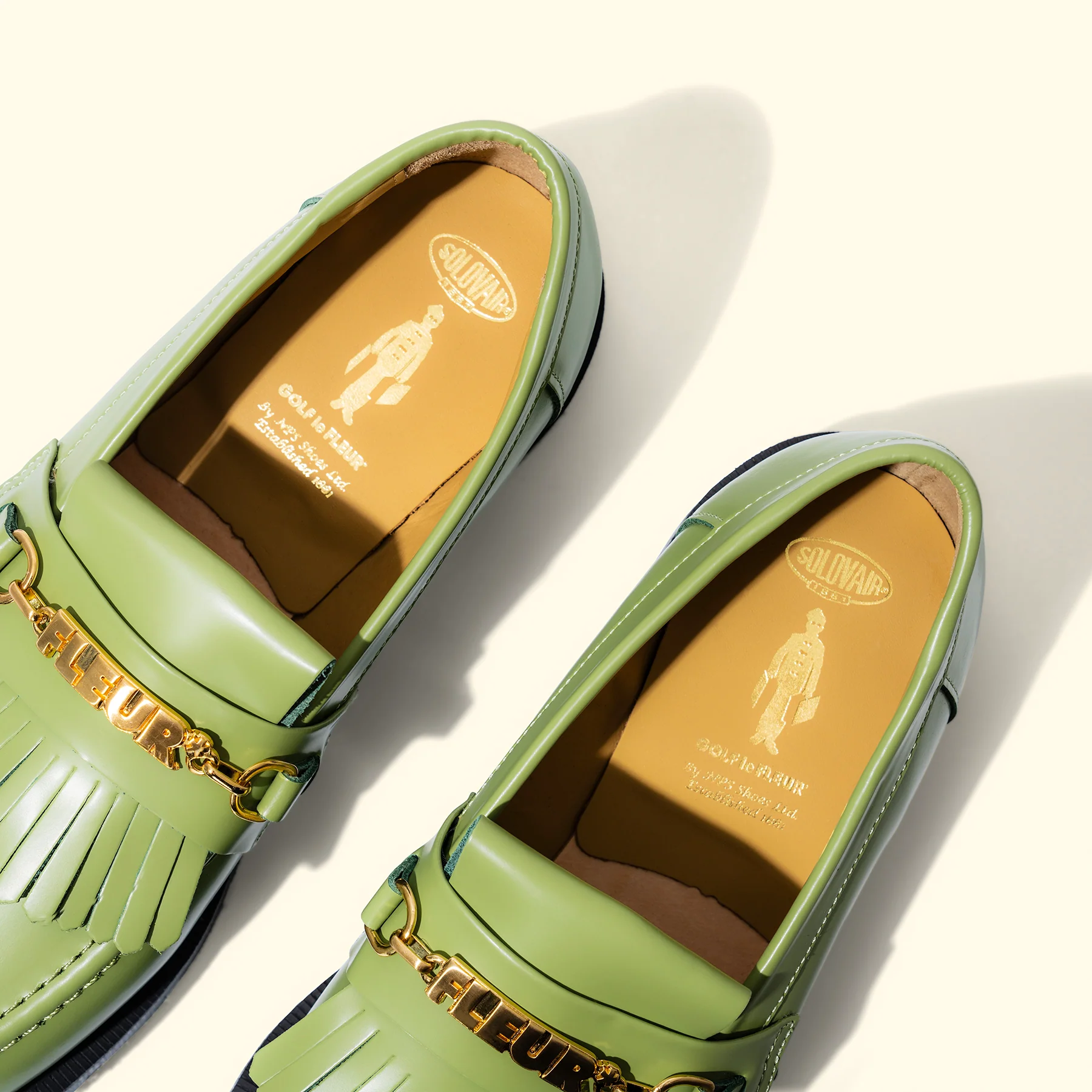 Chain Loafers Green - Image 3