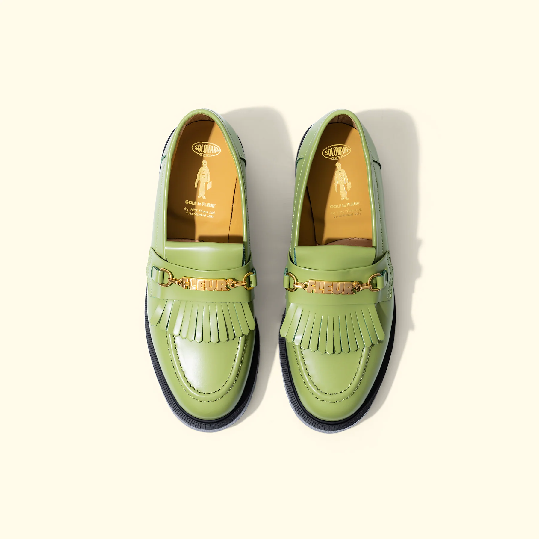 Chain Loafers Green - Image 4