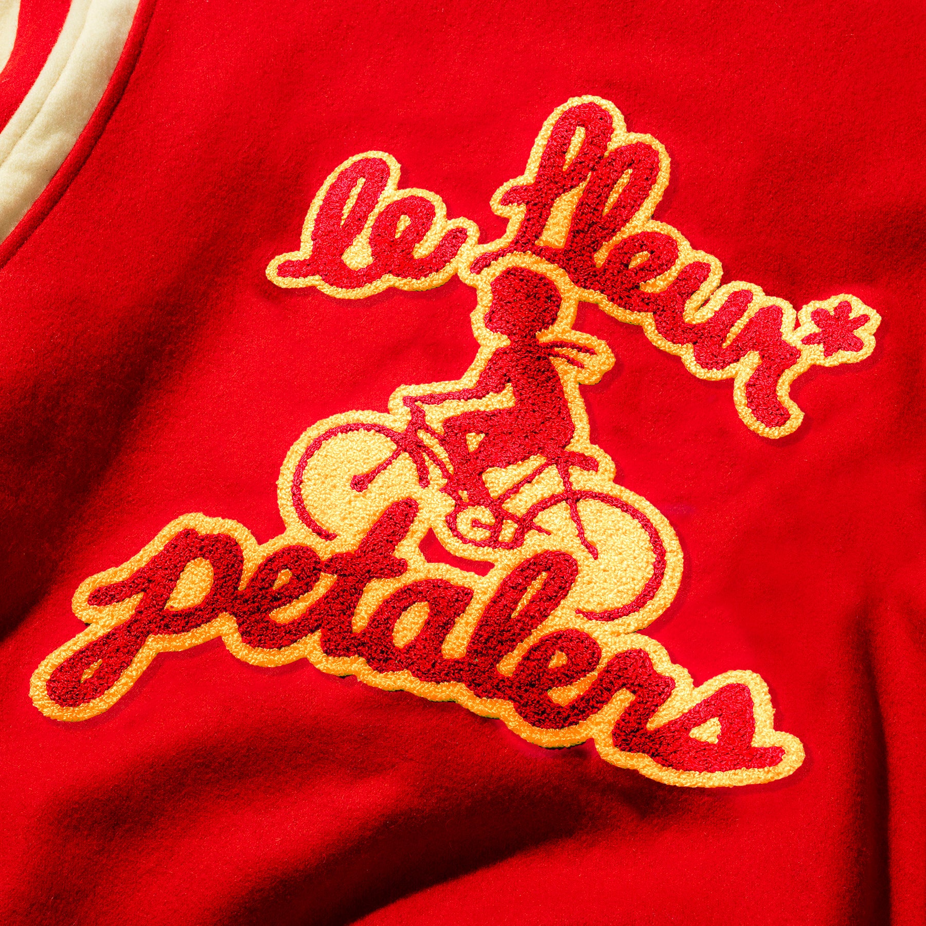 Petalers Varsity Jacket Red - Image 5